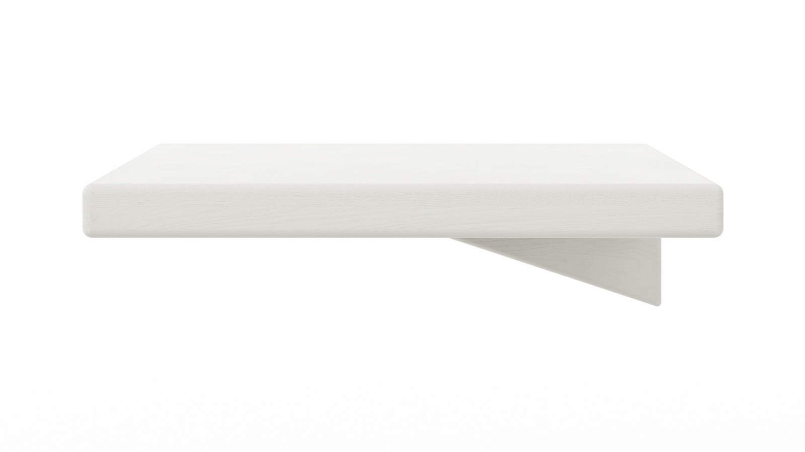 Nachttisch 1660 - Kiefer massiv, Weiß von Natura Home
