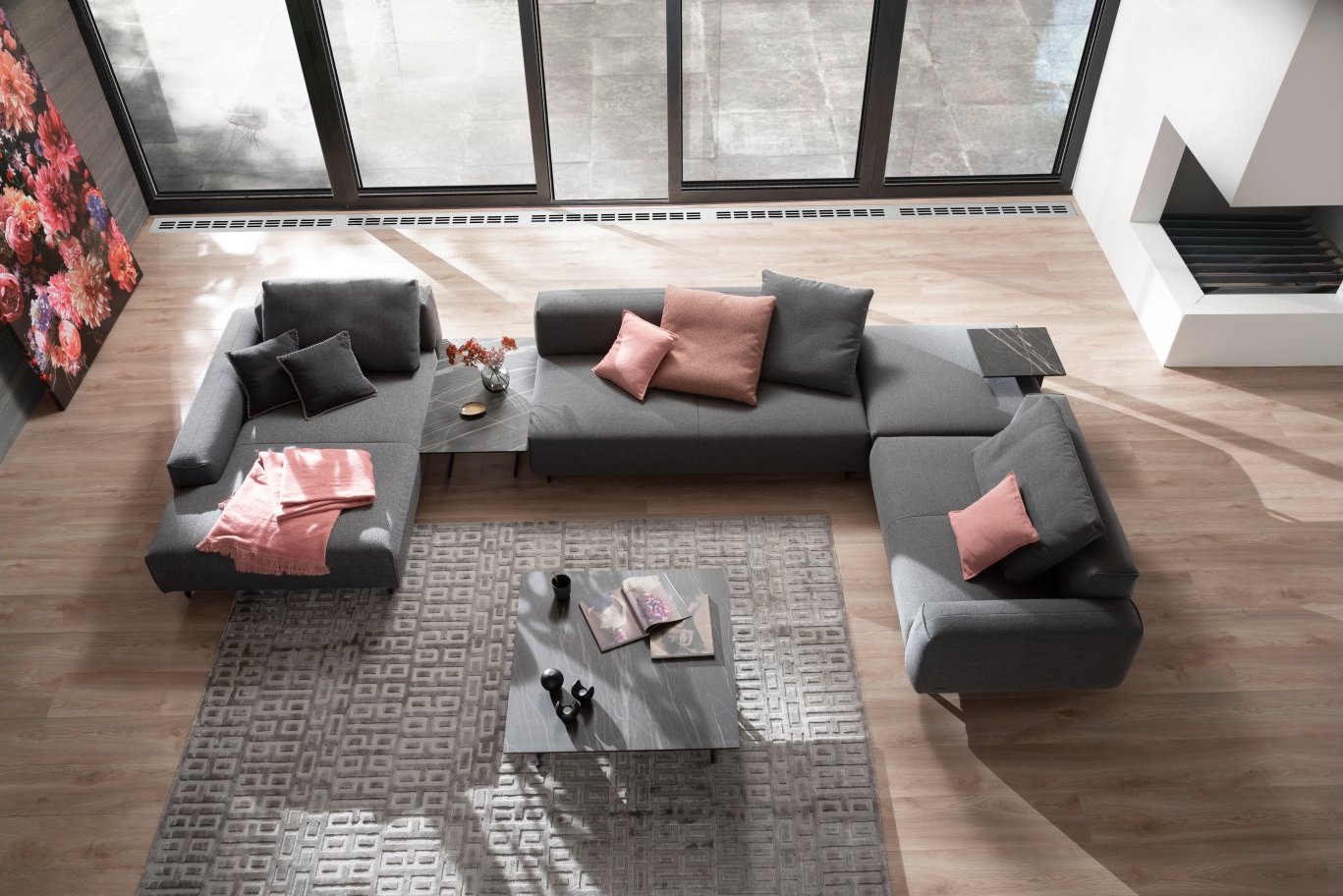 Sofa für großes Wohnzimmer